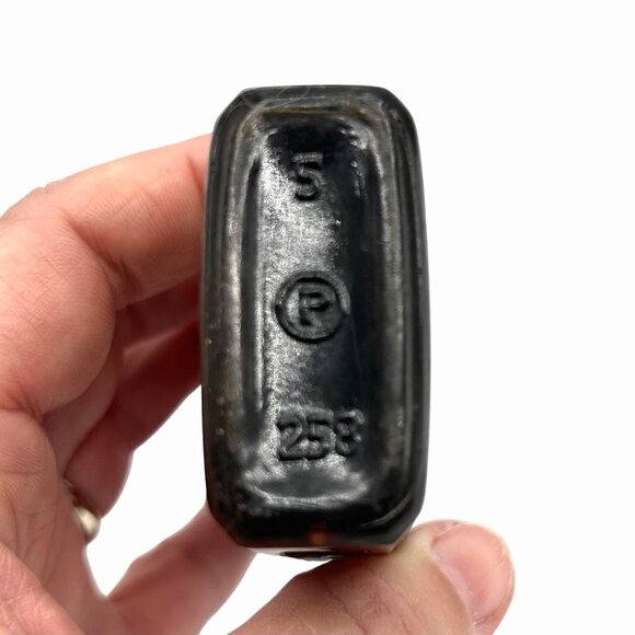 VINTAGE CASTORIA LAXATIVE GLASS BOTTLE BY CHAS H FLETCHER APOTHECARY COLLECTIBLE - Picture 7 of 7